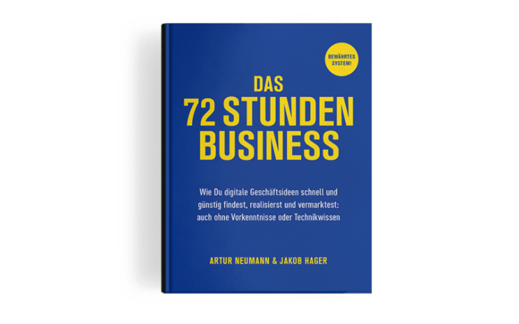 Das 72StundenBusiness 🥇 Jakob Hager und Artur Neumann • 2024 • Alle
