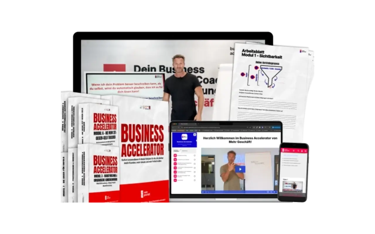 Mehr Geschäft Mitunternehmer Programm Expert