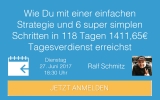 Ralf Schmitz: Wie du in 118 Tagen 1.411,65 € Tagesverdienst erreichst