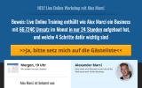 Alexander Marci: Beweis wie er in nur 24h ein Business mit 66.724€ Umsatz im Monat aufgebaut hat