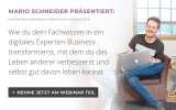Mario Schneider: Wie du dein Fachwissen in ein digitales Experten-Business transformierst